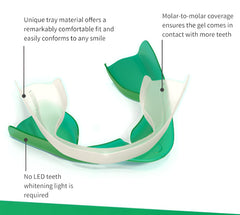 Opalescence Go enamel-safe formula brightens without compromising tooth structure.