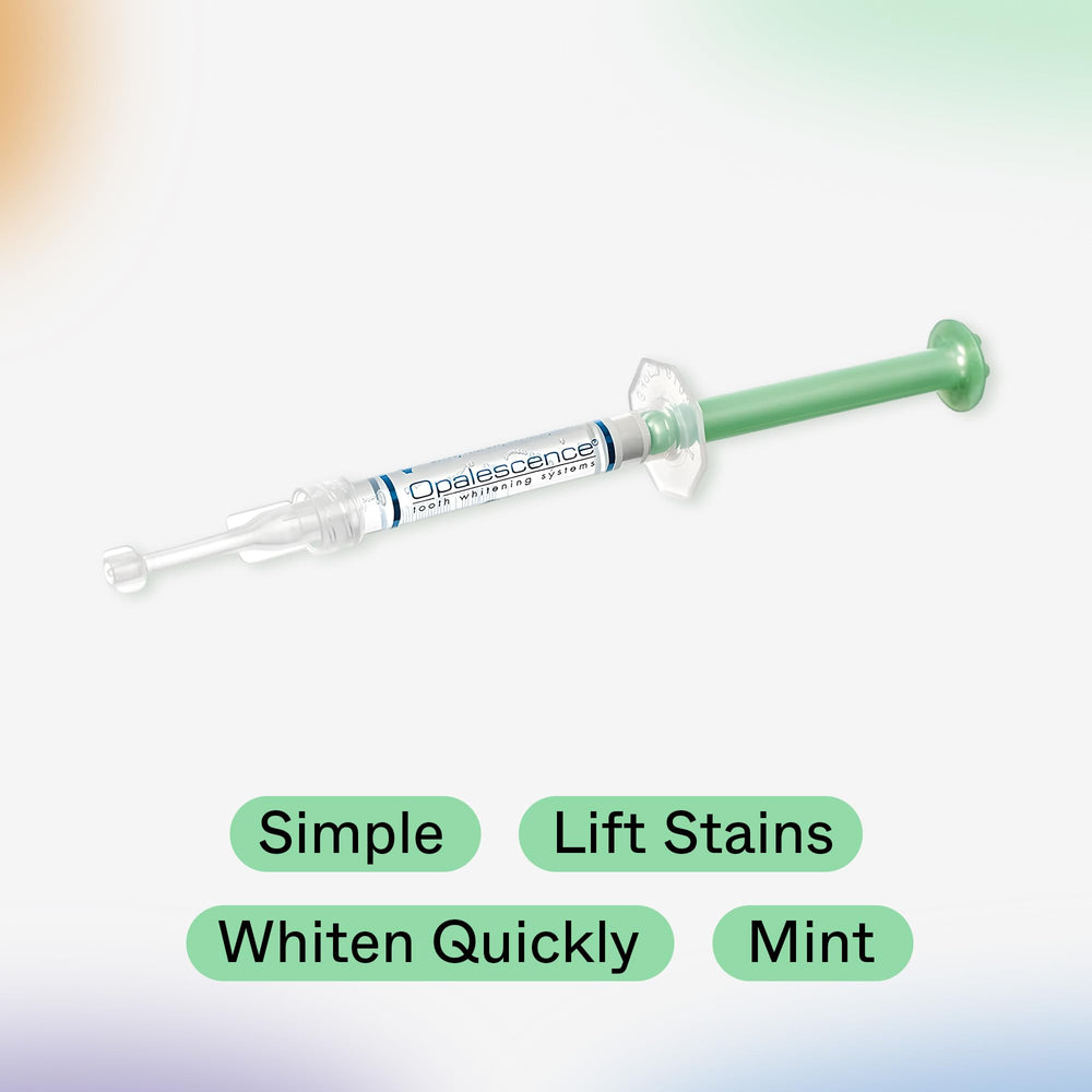 Four 1.2 ml syringes provide easy refills for ongoing whitening routines.