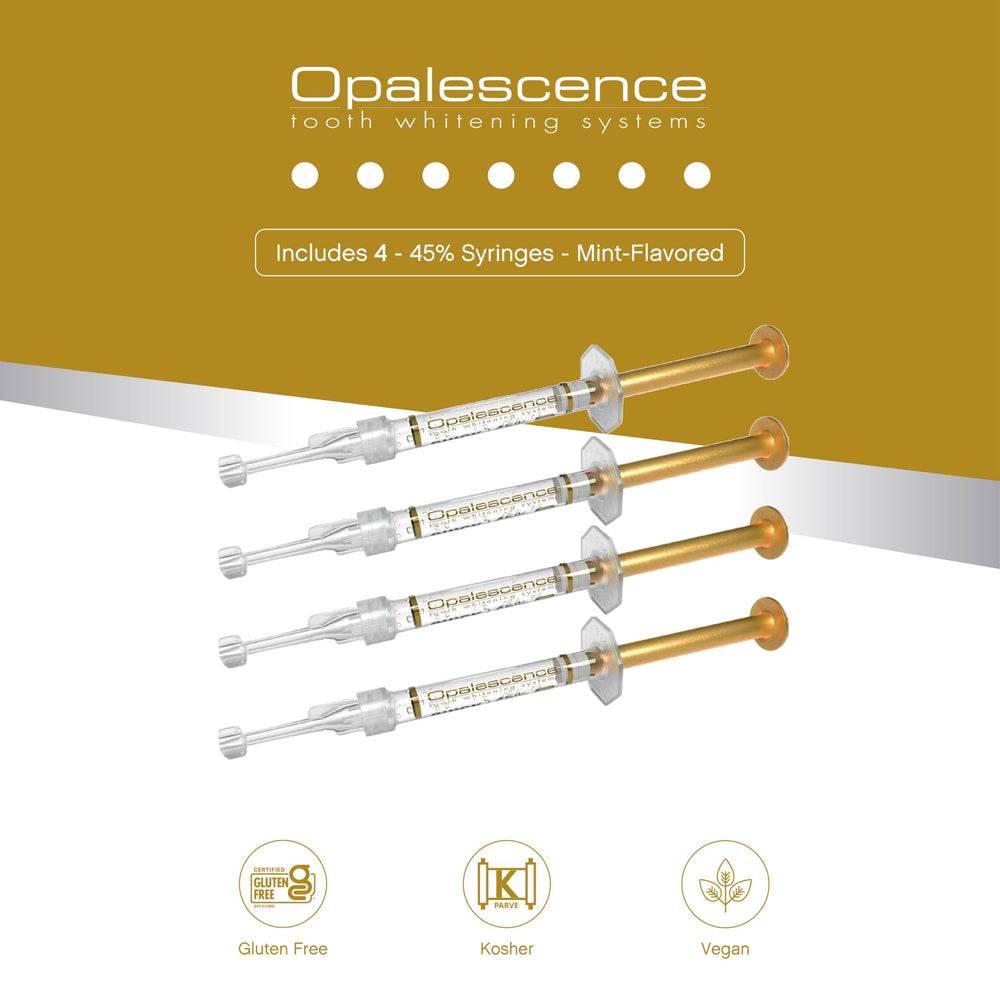 Opalescence trays compatible with Invisalign for whitening