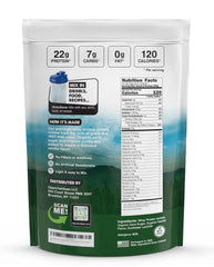 Opportuniteas 22g protein per serving label for active lifestyles