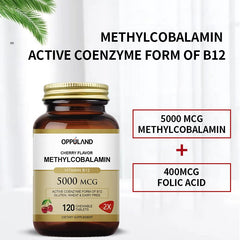 Oppuland Methyl B-12 chew sublingual melt for fast absorption