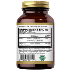 120-count bottle packaging for easy daily use