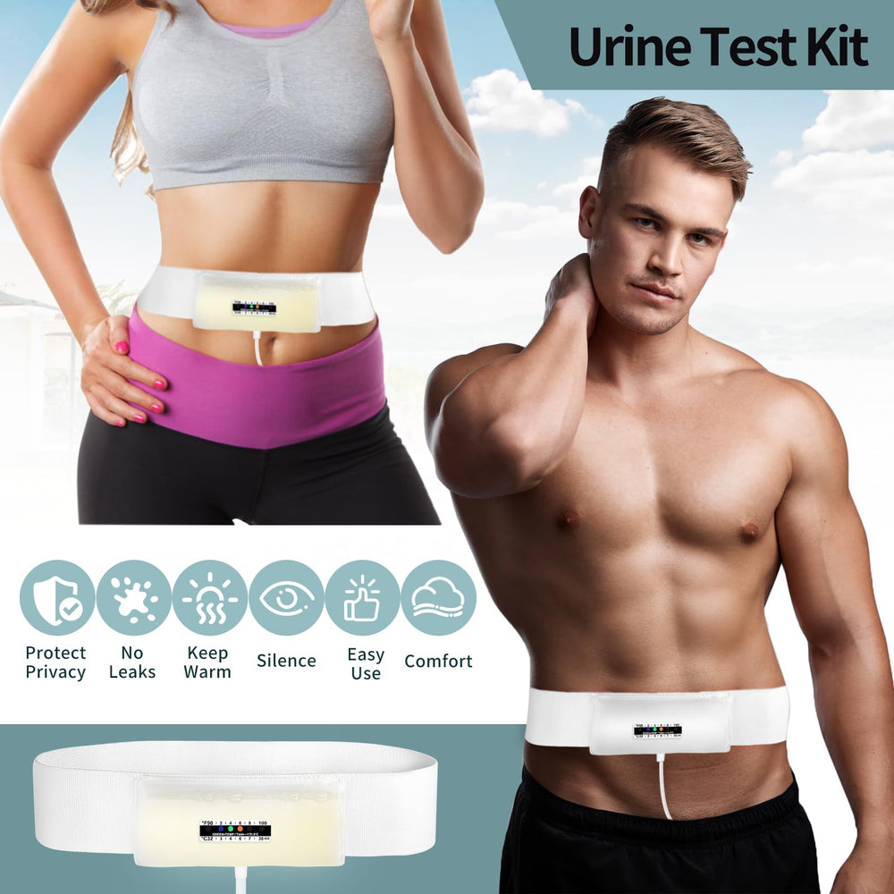 Opstra Yee urine test kit with five outlets for smoother drainage and flexibility.