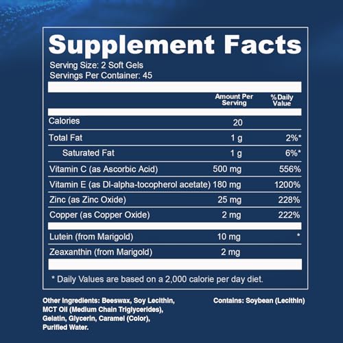 Opti Life MD AREDS2 supplements on desk illustrating daily eye care routine.
