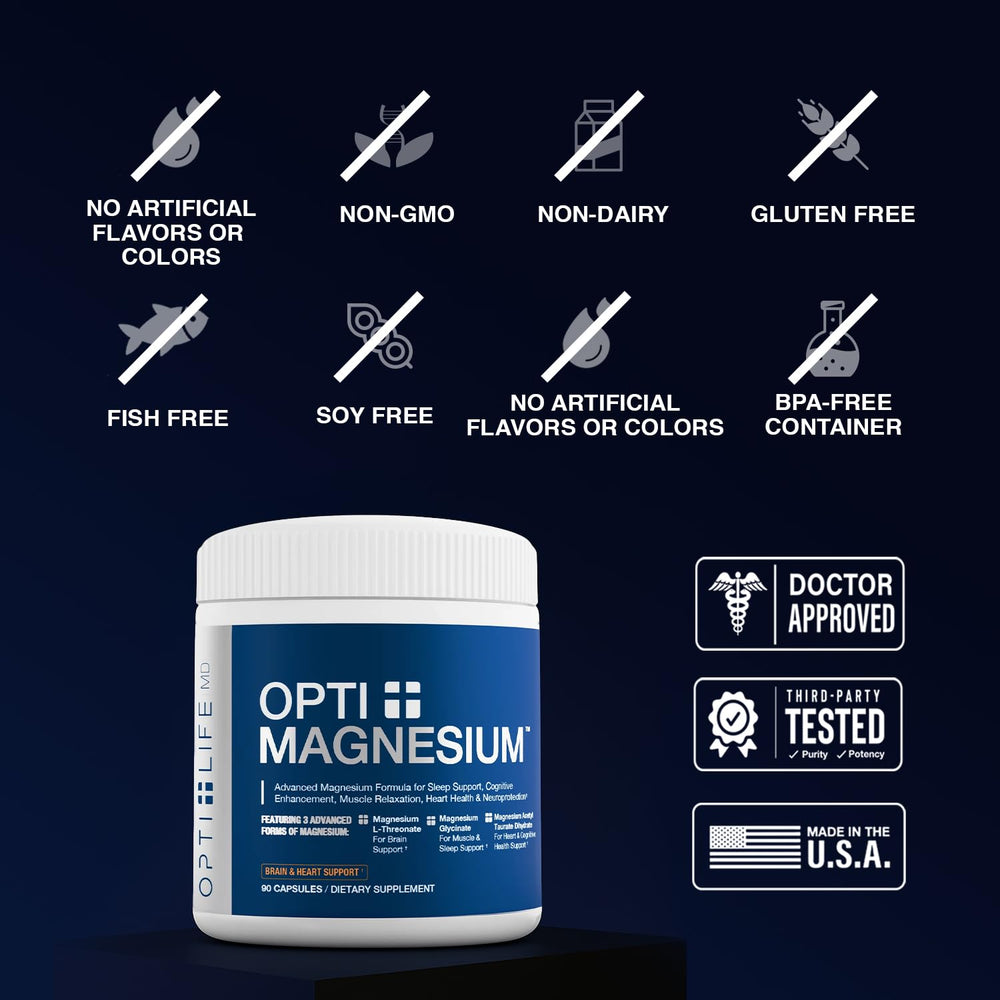 Opti + Life MD jar in hand for on-the-go use