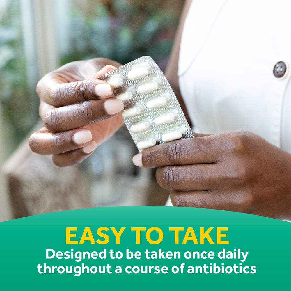 Optibac Probiotics diarrhoea prevention pack supports comfortable digestion
