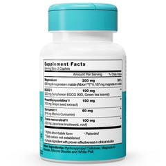 OptiCel Joint Health bottle label close-up emphasizing gluten-free, vegan, non-GMO formula