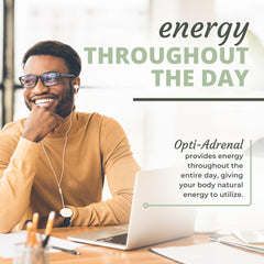 Opti-Adrenal: uso diario recomendado para apoyar energía constante.