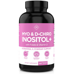 Optify Inositol 40:1 ratio bottle signals balance and potential hormonal support.