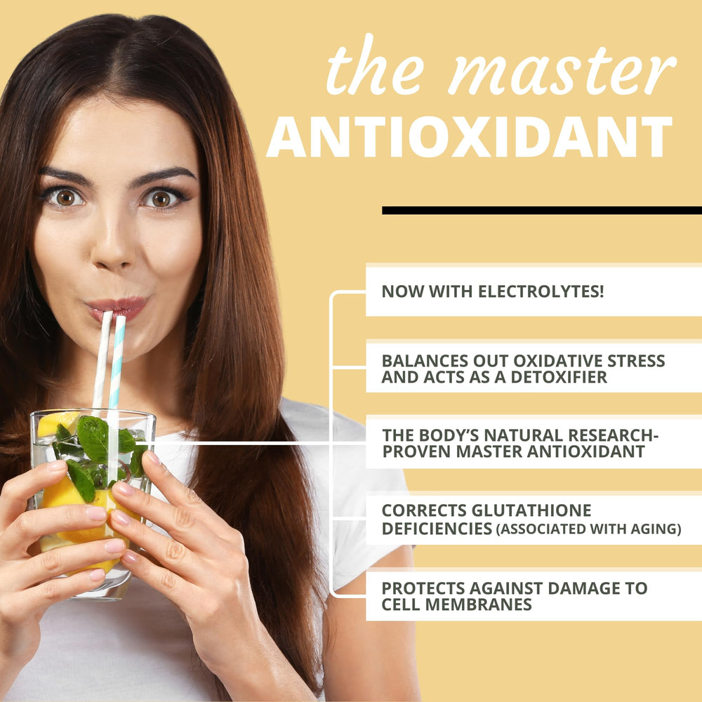 Optimal Health Systems Essential Glutathione wafers label highlights ingredients and clean formula.
