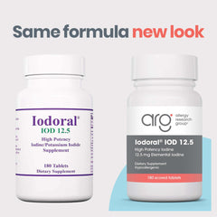 Optimox Iodoral bottle pour illustrating easy daily iodine intake.