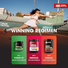 Optimum Nutrition Amin.O. Energy Powder nootropic focus in action during study or training.