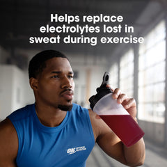 Optimum Nutrition Amino Energy used during training to boost energy and focus.