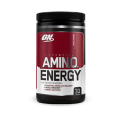 Optimum Nutrition Essential Amino Energy Fruit Fusion tub for a fruity, low-calorie workout boost.