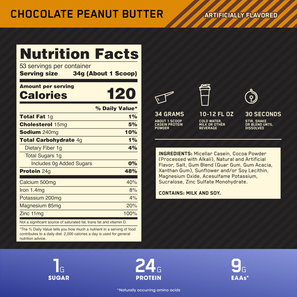 Optimum Nutrition Gold Standard Casein Shaker Cup: easy mixing for on-the-go protein.