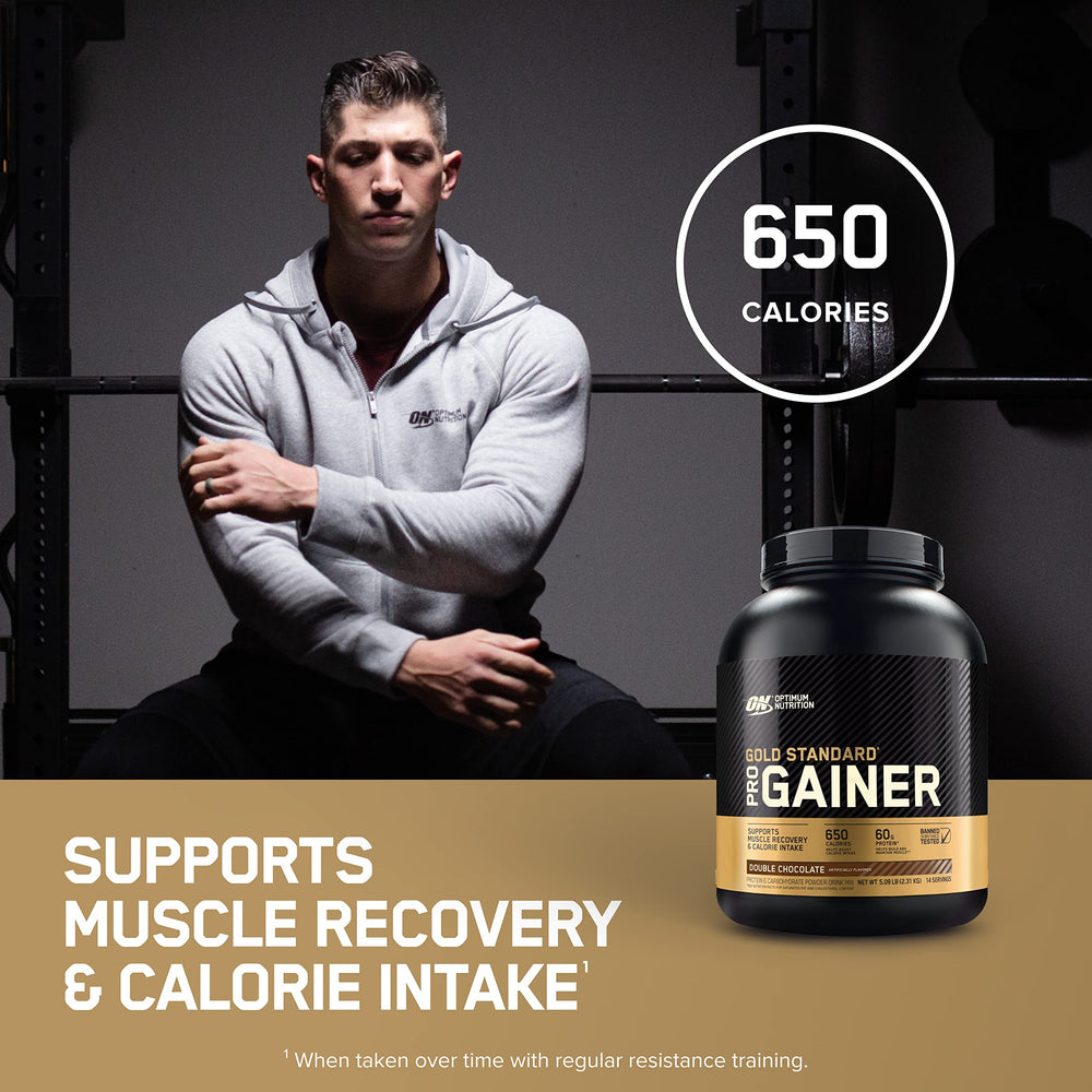 Shaker with Pro Gainer powder ready to mix after workouts for quick recovery.
