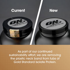 Optimum Nutrition Gold Standard Pro Gainer mixer bottle ready for a shake.