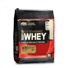 Optimum Nutrition Gold Standard nutrition panel highlighting protein content.