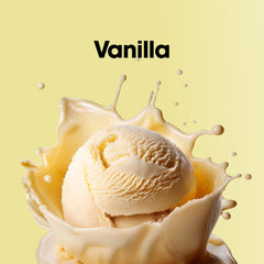 Optimum Nutrition Gold Standard Whey vanilla label close-up shows 24 g protein per serving