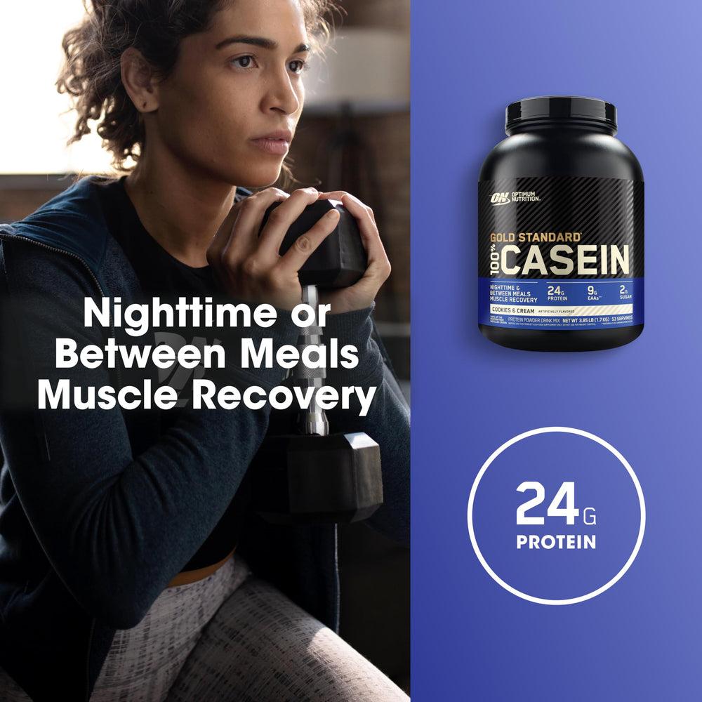 Optimum Nutrition label close-up notes minerals zinc magnesium calcium.