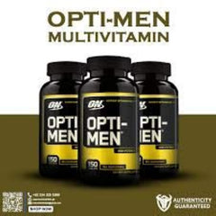 Optimum Nutrition Opti-Men label close-up with key nutrients visible