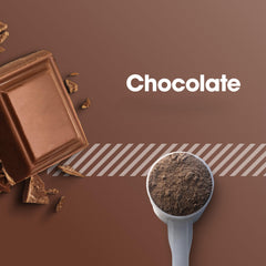 Optimum Nutrition Serious Mass chocolate scoop, showing convenient serving for daily use
