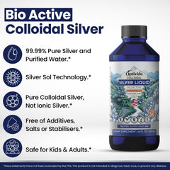 Optivida Colloidal Silver Liquid nebulizer use in action