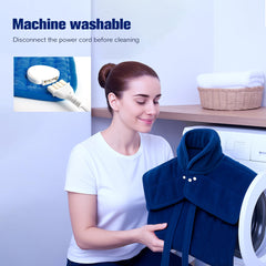 OPUGK heating pad easy clean with removable controller for washing