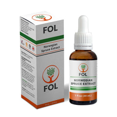 Opulence Global FOL Norwegian spruce extract bottle front for daily antioxidant support