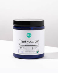 Shelf-stable container keeps probiotics fresh at room temperature.