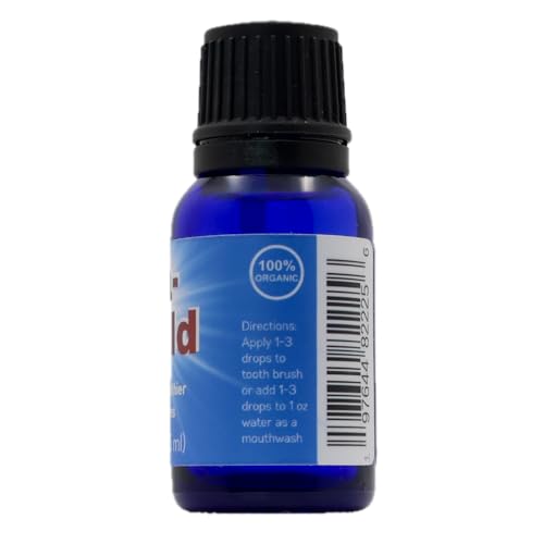 Ora-Shield organic essential oils featuring USDA-certified ingredients for natural oral care.