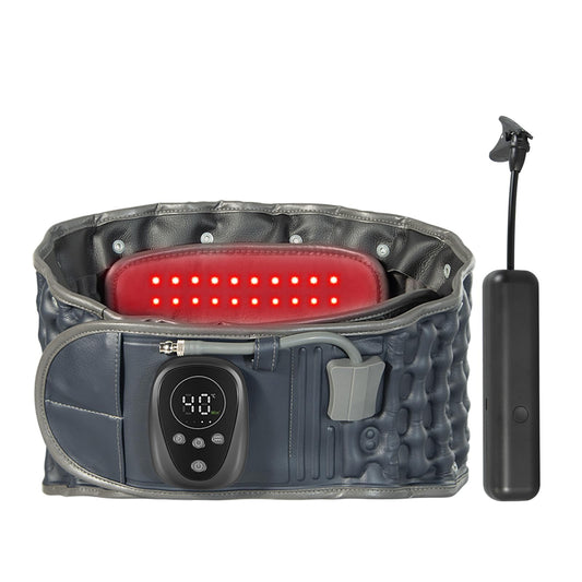 Oramuon cordless back heating pad with red light therapy for soothing warmth