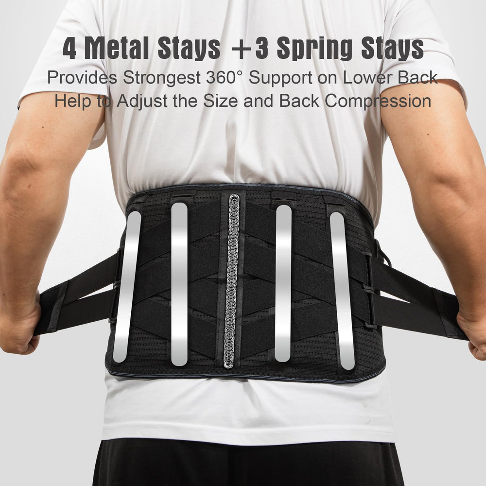 Oramuon back brace Velcro adjustment for personalized compression