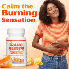 Orange Burps GMP-certified production ensures consistent potency and quality