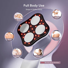 Oranmagic electric body massager for waist use delivering targeted warmth.