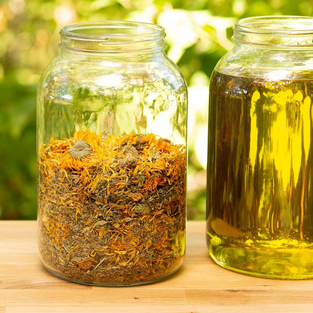 Ora's Amazing Herbal Calendula Salve water-mix guidance after shower.