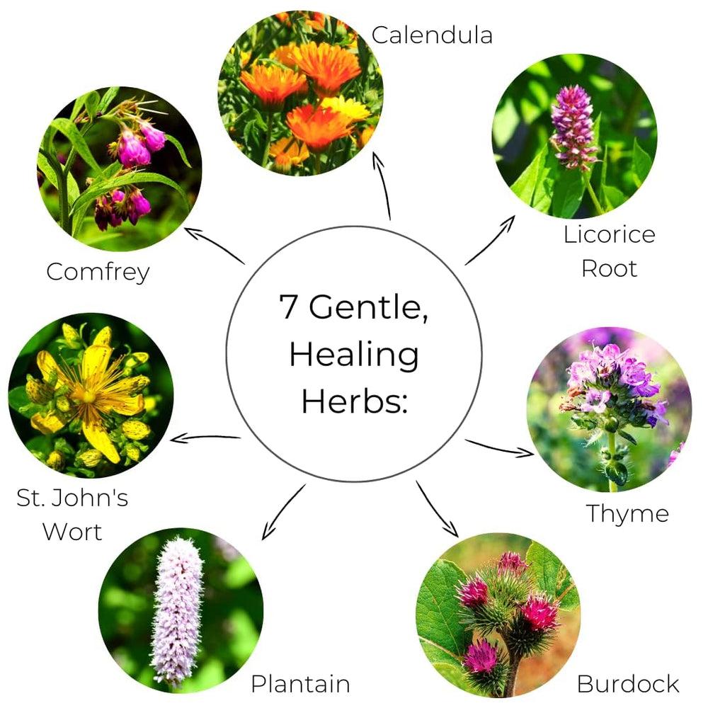 Ora's Amazing Herbal Touchy Skin Salve unscented label confirms fragrance-free formula