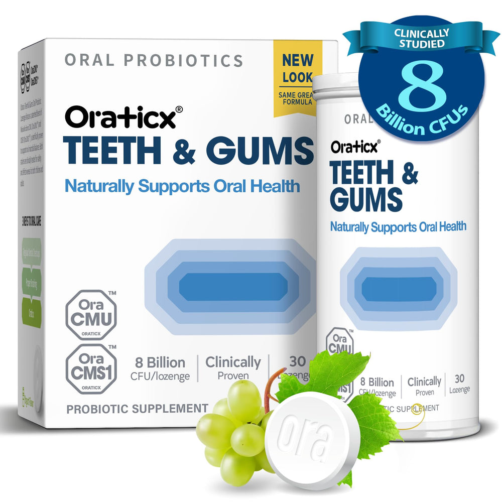 OraTicx travel-pack for on-the-go oral care.
