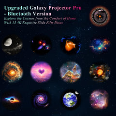 Orbislux Galaxy Projector Pro Bluetooth speaker enhances mood with music and ambience