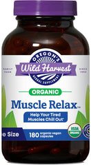 Oregon's Wild Harvest Muscle Relax bottle for daily calm support