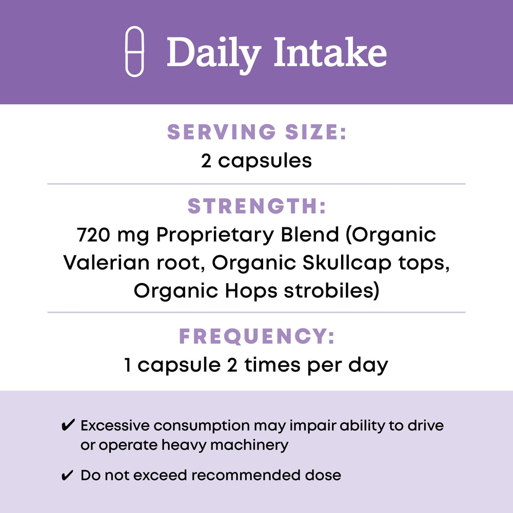 Evening routine with Oregon's Wild Harvest Muscle Relax capsules—promotes unwinding
