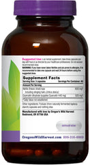 Oregon's Wild Harvest Nettle Quercetin capsules label shows Non-GMO verification.