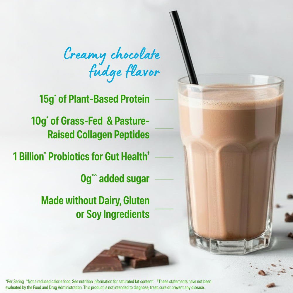 Orgain label close-up highlighting non-GMO and gluten-free features