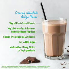Orgain label close-up highlighting non-GMO and gluten-free features