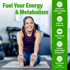 Nutrition panel on Orgain Protein + Metabolism Blend showing 160 calories and 1g sugar