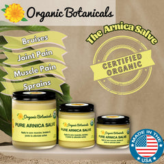 Arnica Salve texture close-up from Organic Botanicals.