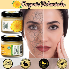 Organic Botanicals Calendula Salve baby care gentle skin.