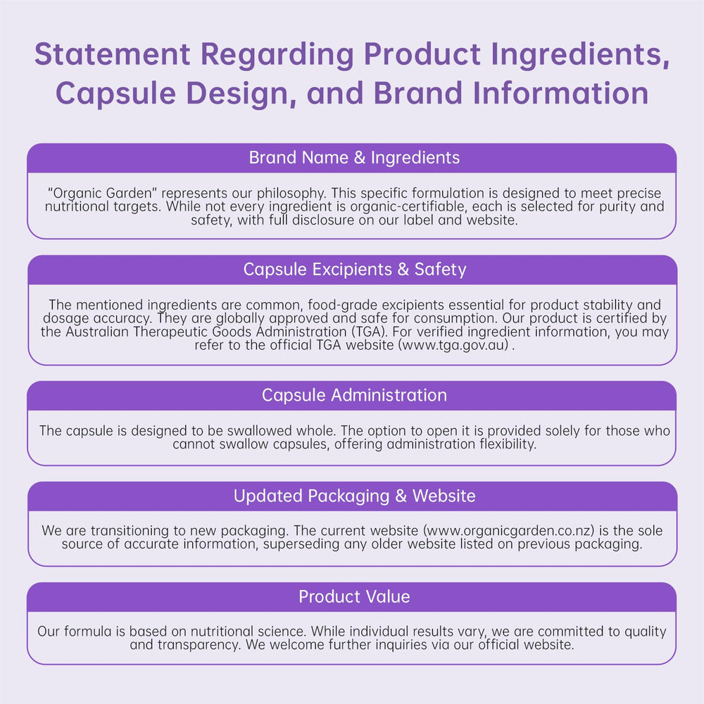 Digestive enzymes in Organic Garden Height Support aid nutrient uptake.