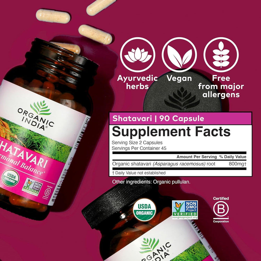 Shatavari capsules on a shelf, ready for daily wellness.