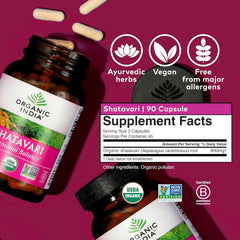 Shatavari capsules on a shelf, ready for daily wellness.
